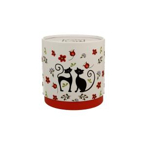 Kubek zaparzacz 380 ml w tubie koty etno 3120