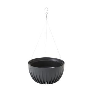 Misa wisząca 24 cm MIRA eko recykling antracyt