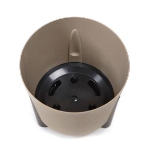 Donica FRIDA 34 cm eco wood brązowa 2477