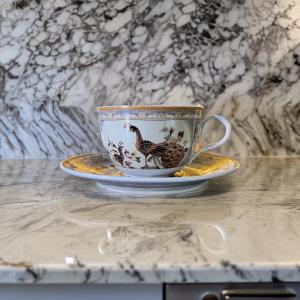 Filiżanki i spodki dla 2 osób 220 ml PAWIE 3225