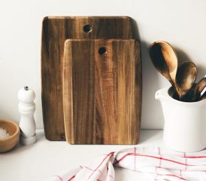 Deska akacjowa do krojenia kuchenna 33 cm 11325