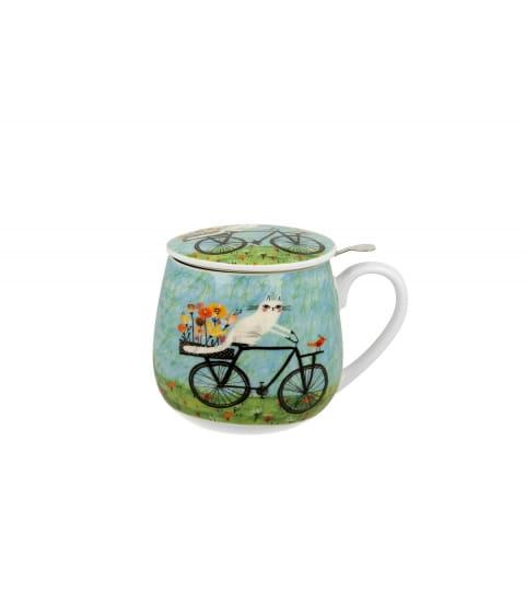Kubek baryka z zaparzaczem-430ml-Koci Świat-Rower-(2).jpg