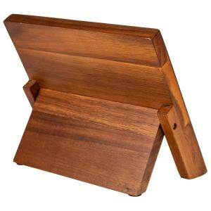 Stojak na noże blok dębowy magnetyczny 22 cm 9685