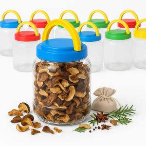 Słoik plastikowy z zakrętką PET 1,5L do żywności