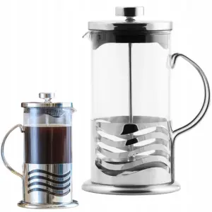 Zaparzacz do kawy herbaty dzbanek szklany z tłokiem 1000 ml french press