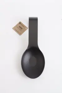 Podstawka pod łyżkę stalowa czarna Modern Kitchen 25,5 cm 0230