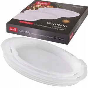 Zestaw pokrywek z tworzywa Berretti COMODO 16/18/20 cm 8860
