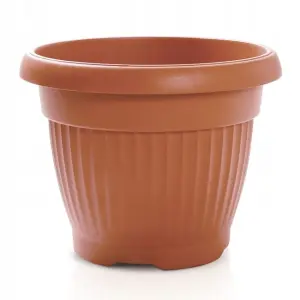 Doniczka TERRA 20cm ceglana terakota donica mrozoodporna 3L 2456