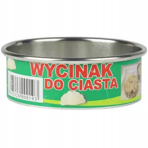Wykrawacz do pierogów foremka wycinak do ciasta wykrojnik obręcz 9 cm 0193