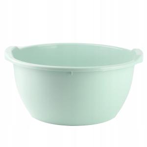 Miska plastikowa 24 L okrągła niebieska do domu ogrodu łazienki 4623