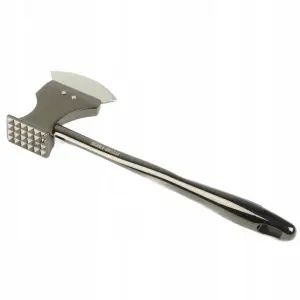 Tłuczek do mięsa z siekierką 25cm stal nierdzewna do kuchni 9134