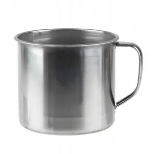 Kubek metalkowy turystyczny 350ml do gotowania w podróż do domu kuchni 8695