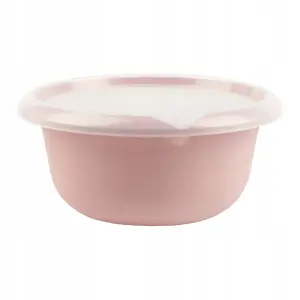 Miska kuchenna z plastikową pokrywą frezja 3,75l