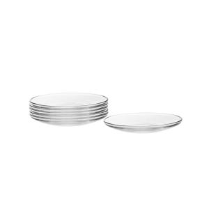 Spodki szklane okrągłe spodek 11 cm kpl. 6 szt.