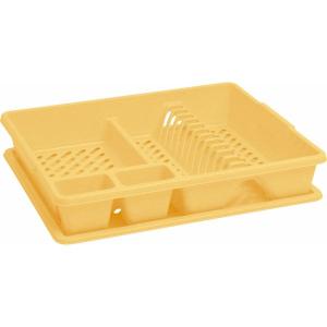 Suszarka do naczyń ociekarka 45 cm żółta 6032