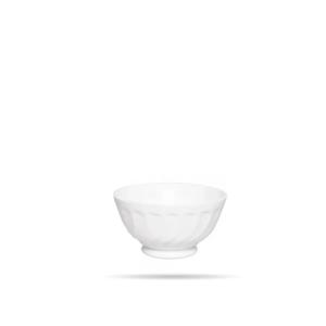 Salaterka na stopce 13 cm 460 ml biała E9563