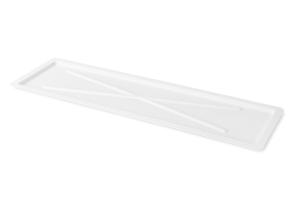 Tacka do suszarki biała 0,7mm 750x240 rynienka
