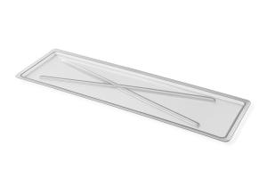 Tacka do suszarki bezbarwna 0,7mm 850x240 rynienka