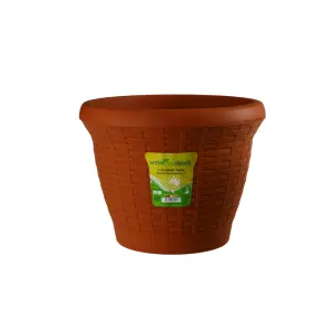 Doniczka z podstawką RATTAN SERINOVA 6L 6033