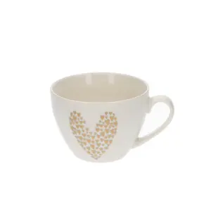 Kubek porcelanowy 400 ml serce 5623