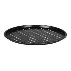 Blacha do pieczenia pizzy okrągła 33 cm czarna