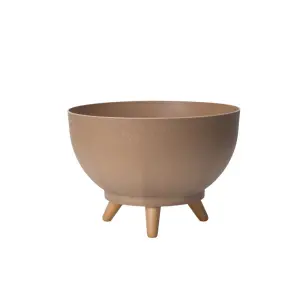 Misa na nóżkach 24 cm SATINA brązowa EKO Wood