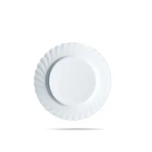Talerz płaski 24,5 cm trianon biały H3665