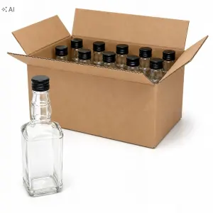 Butelka szklana 500ml Daniels z zakrętką 10 szt. na nalewki