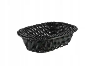 Koszyk plastikowy organizer pleciony 20x15x6.5cm