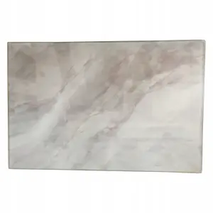 Deska do krojenia Festa Italia szklana 30x40 cm biały marmurek