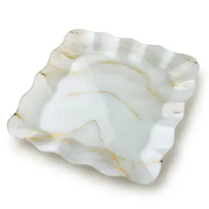 MARBELLO Talerz kwadratowy 29,7x29,7x2,3cm półmisek