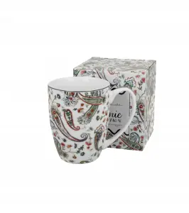 Kubek Duo Poppies porcelana 360 ml