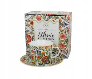 Filiżanka Duo Mayflower - Ethnic porcelana 250 ml 1 szt.