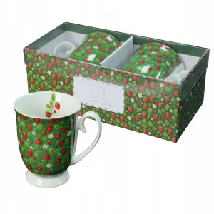Kubek Livello TRUSKAWKI porcelana 350 ml