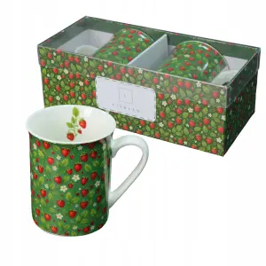Kubek Livello TRUSKAWKI porcelana 350 ml