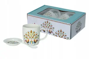 Kubek Livello CR13 porcelana 340 ml