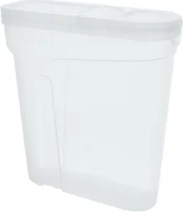 POJEMNIK NA SYPKĄ ŻYWNOŚĆ 4L JAGIEŁŁO PLASTIKOWY DOZOWNIK Z POKRYWKĄ MATOWY