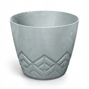 Doniczka tworzywo sztuczne szary Prosperplast 16 cm x 16 x 13 cm