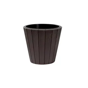 Doniczka tworzywo sztuczne beżowy Prosperplast 29,9 cm x 29,9 x 28,1 cm