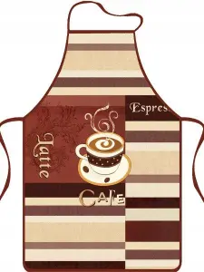 Fartuch kuchenny Euromat ze wzorem poliestrowy 50 x 76 cm