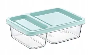 Pojemnik do żywności dzielony 2w1 lunch box śniadaniówka 27493