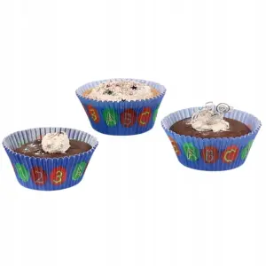 Papilotki do muffinek papierowe foremki na babeczki ze wzorem 48 sztuk 8292