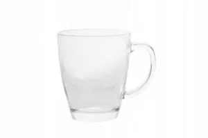 Kubek szklany prosty transparentny szklanka gładka 360 ml 5304
