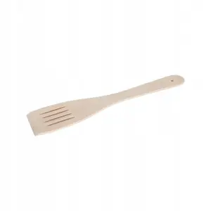 Łopatka drewniana kuchenna ażurowa mieszadło do patelni kuchni drewno 30cm