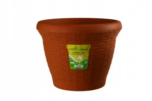 Doniczka z podstawką RATTAN SERINOVA 3,3L 6026