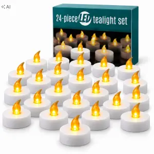 Świeczka led t-light wkład do zniczy 24 szt. 2150
