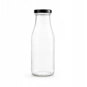 Butelka szklana 500 ml na sok z zakrętką 48 mm 1 szt.