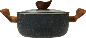 GARNEK Z POKRYWĄ | GRANITOWY | 2,7L | [KO-3674-C]