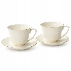 Filiżanka Livello DIAMANTE porcelana 250 ml 2 szt.