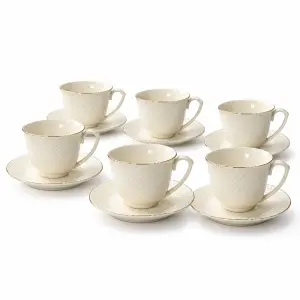 Filiżanka Livello DIAMANTE porcelana 250 ml 6 szt.